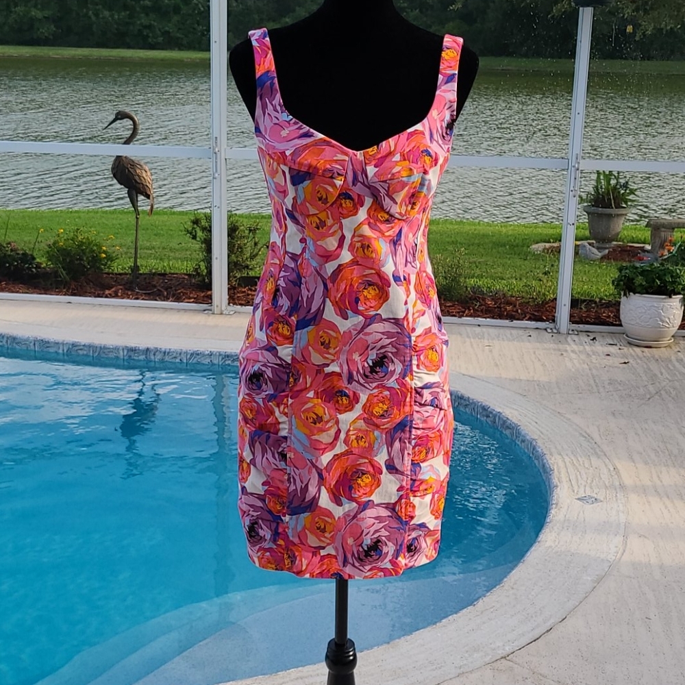 Nanette Lepore Floral print dress